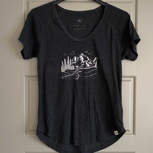 Tentree Charcoal Graphic Tee- M